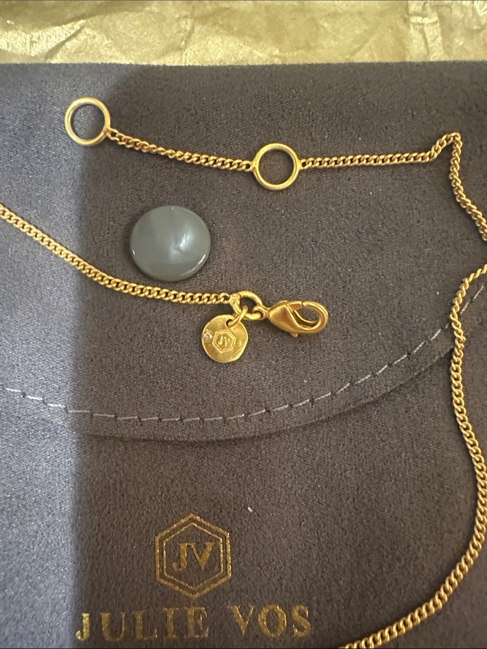 Julie Vos blue pendant necklace - Picture 7 of 8